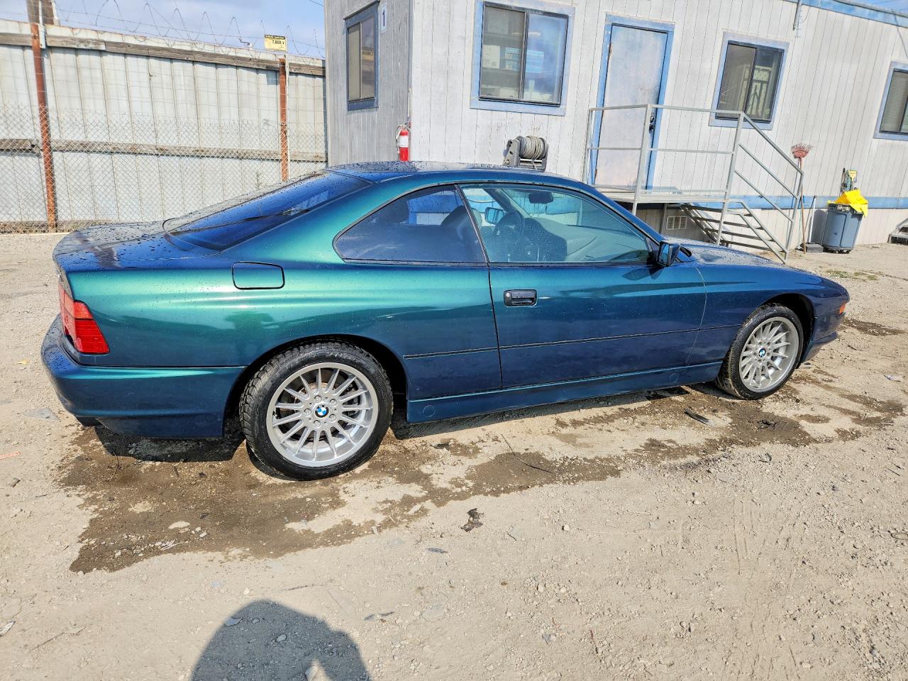 1992 Bmw 850 I Automatic Зеленый vin: WBAEG2318NCB74213
