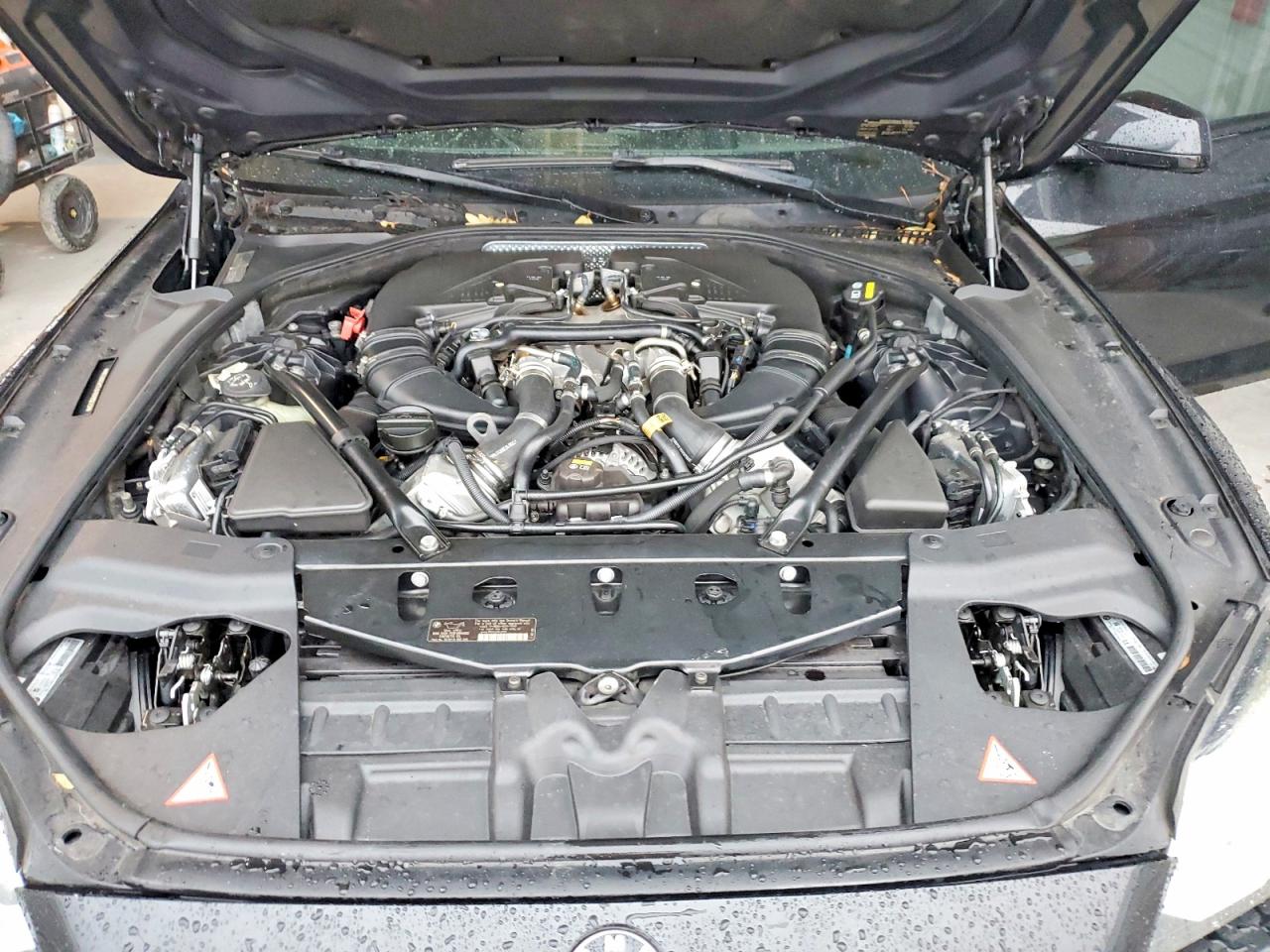 2015 Bmw 650 I Gran Coupe Черный vin: WBA6B2C51FGB99227