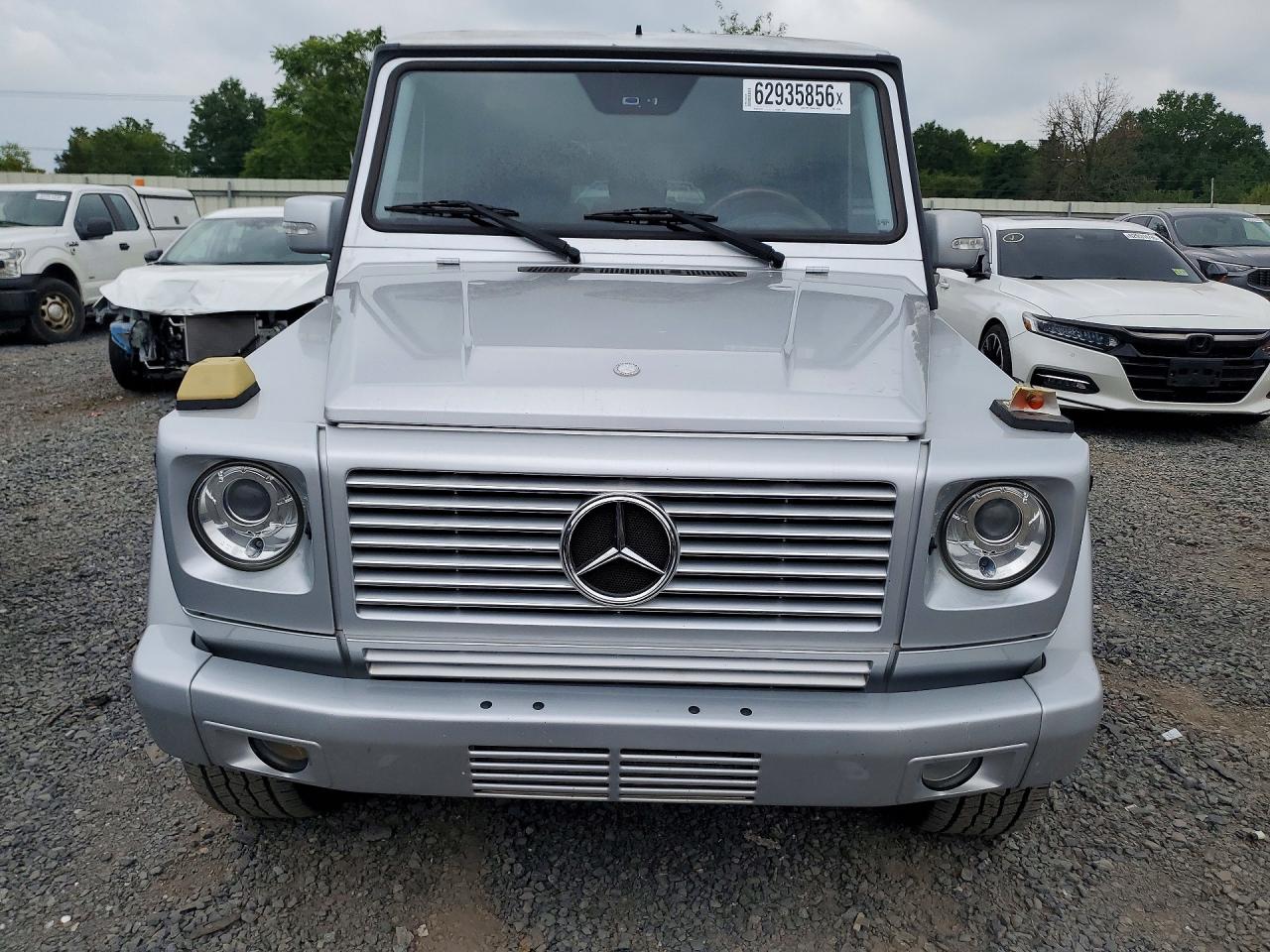 2007 Mercedes-benz G 500 Silver vin: WDCYR49E77X170740