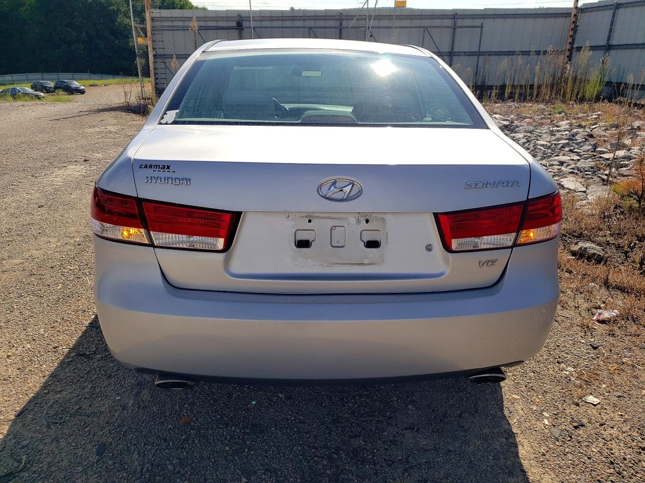2007 Hyundai Sonata Se Silver vin: 5NPEU46FX7H206338