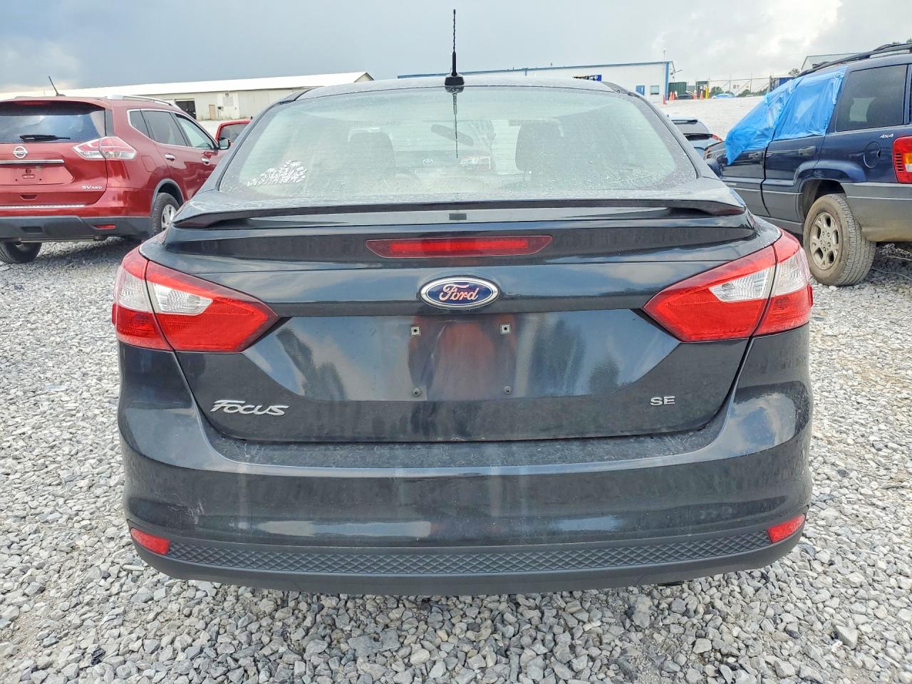 2012 Ford Focus Se Black vin: 1FAHP3F28CL310804