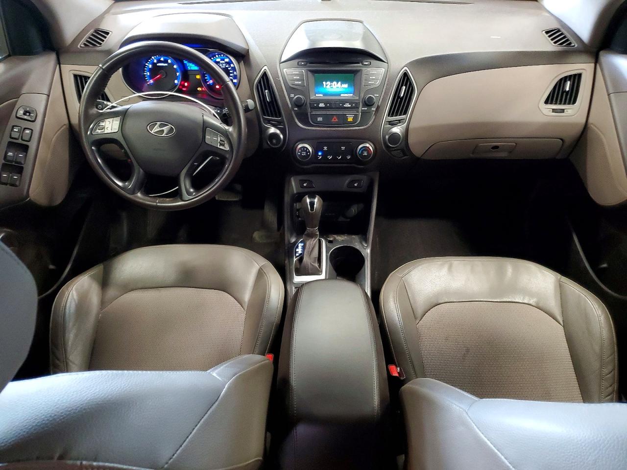 2014 Hyundai Tucson Se Brown vin: KM8JUCAG8EU898123