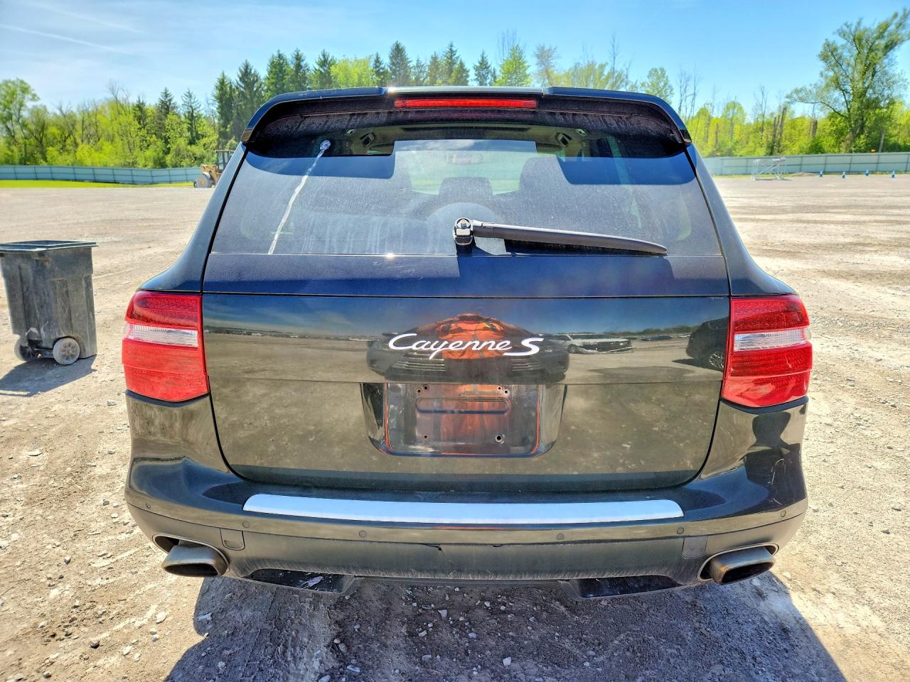 2008 Porsche Cayenne S Black vin: WP1AB29PX8LA45711