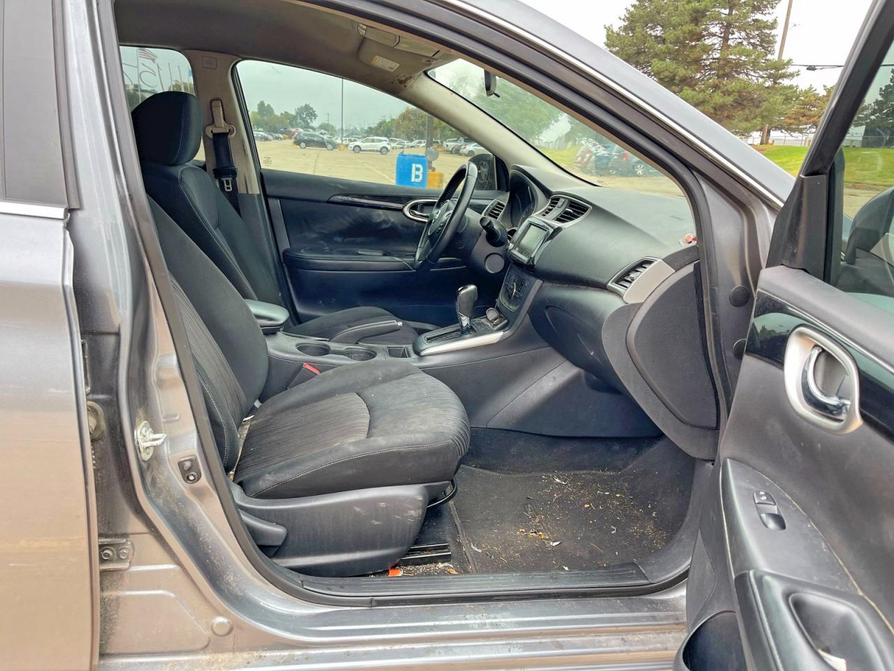 2019 Nissan Sentra Sv Gray vin: 3N1AB7AP4KY447025