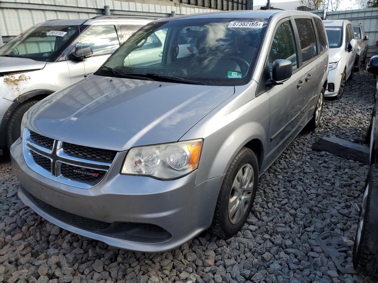 2014 Dodge Grand Caravan Se Silver vin: 2C4RDGBG5ER103734