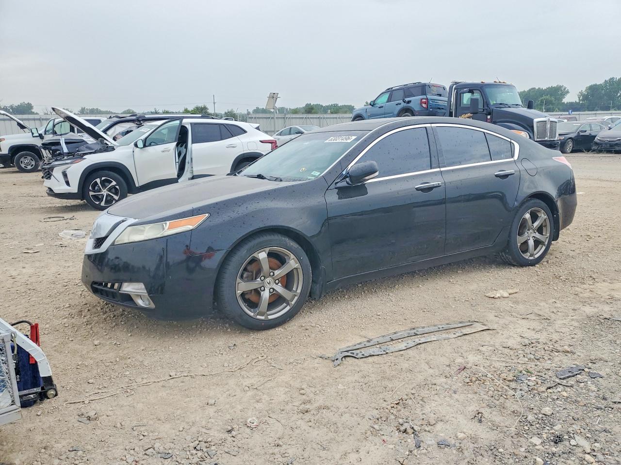 2010 Acura Tl Черный vin: 19UUA9F58AA005711