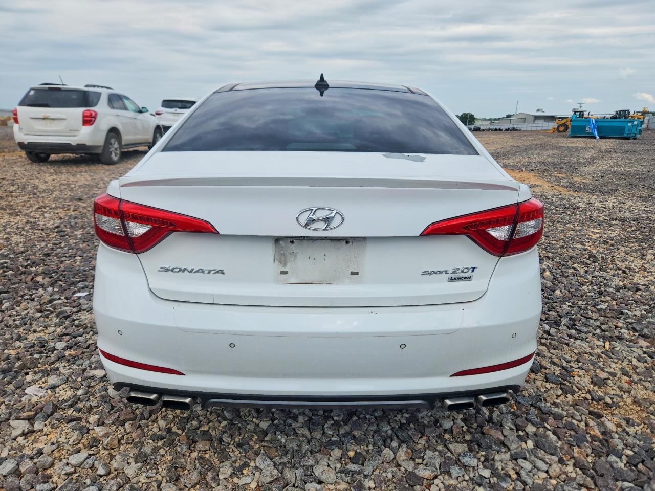 2015 Hyundai Sonata Limited 2.0t White vin: 5NPE34AB3FH250672