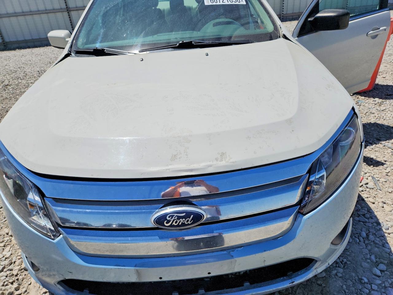 2012 Ford Fusion Se White vin: 3FAHP0HG5CR260212