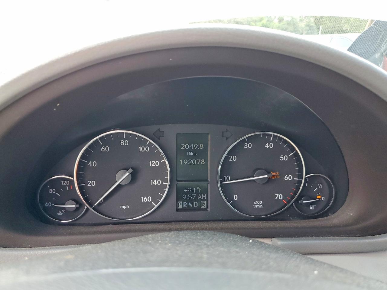 2006 Mercedes-benz C 230 Белый vin: WDBRF52H06A856311