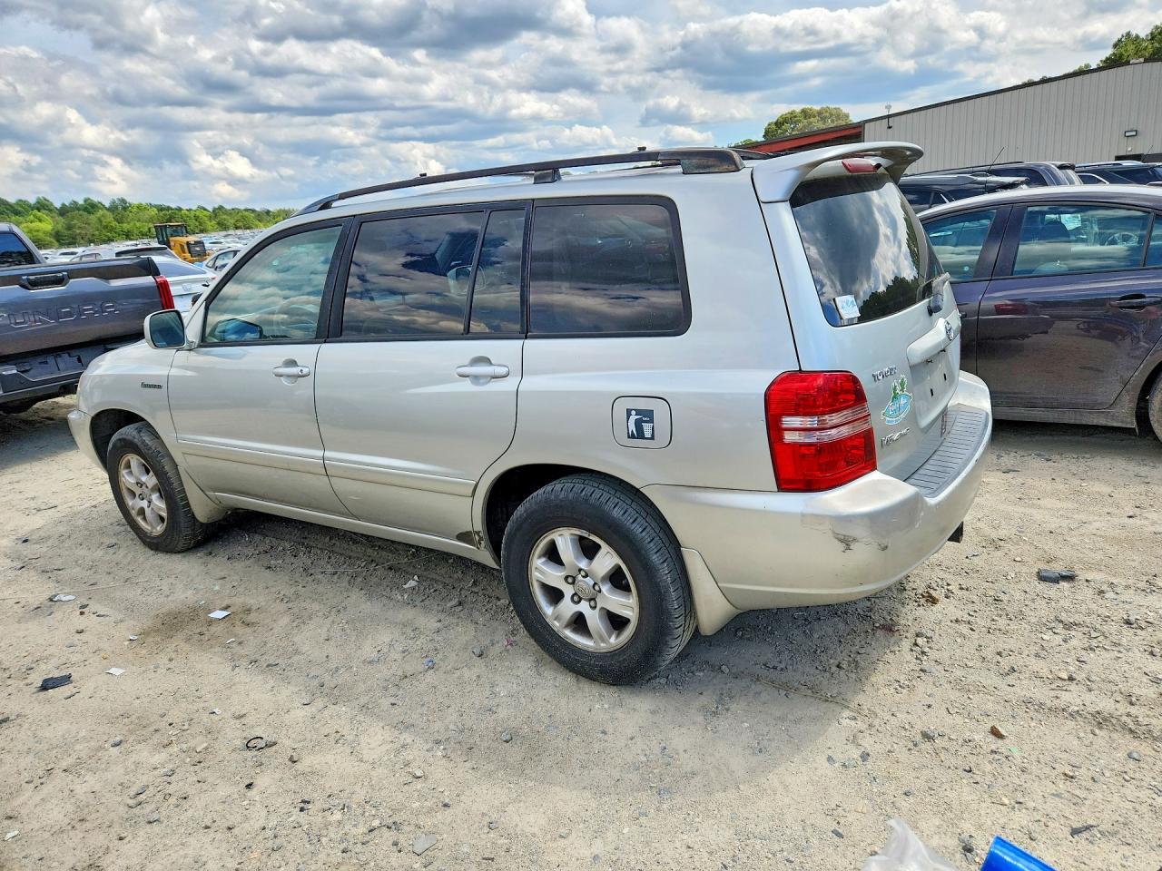 2003 Toyota Highlander Limited Silver vin: JTEHF21A630146472