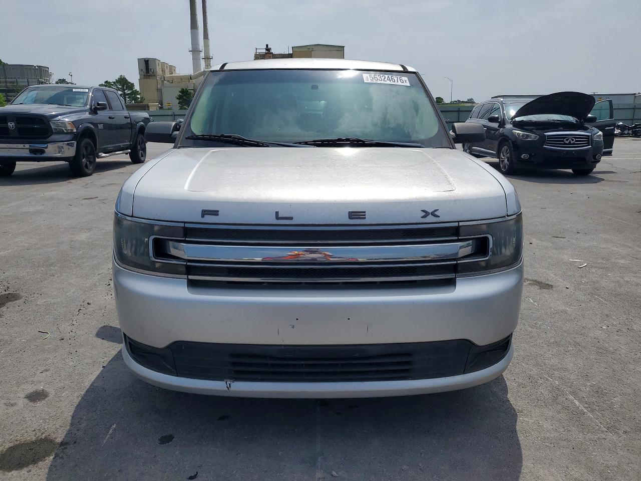 2013 Ford Flex Se Silver vin: 2FMGK5B85DBD17992