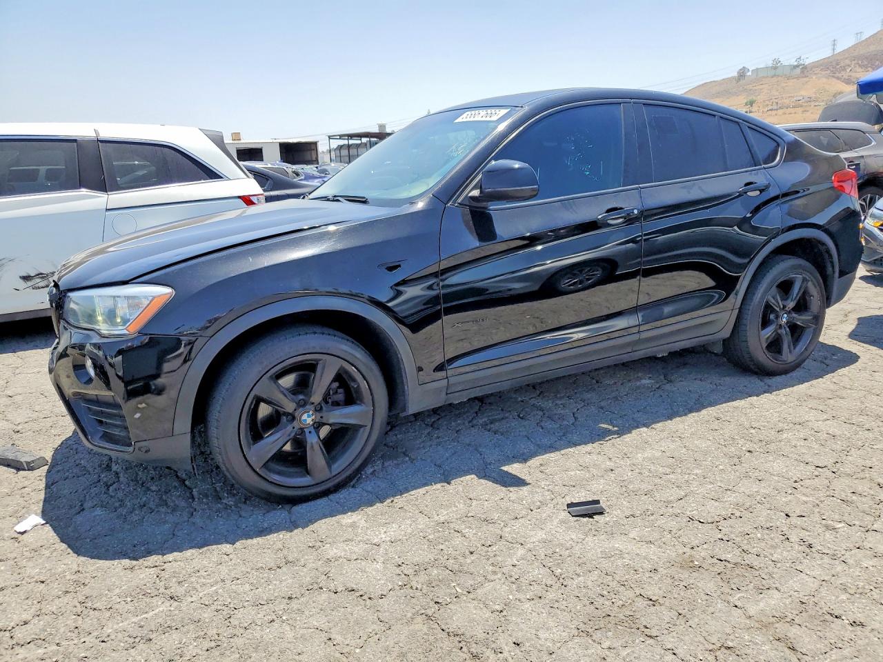 2015 Bmw X4 Xdrive28i Black vin: 5UXXW3C52F0M87389