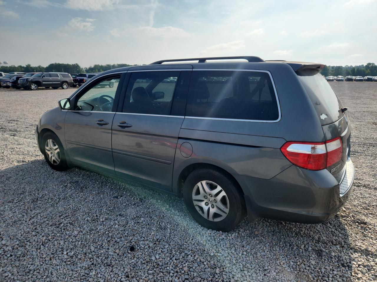 2007 Honda Odyssey Exl Gray vin: 5FNRL38717B454979
