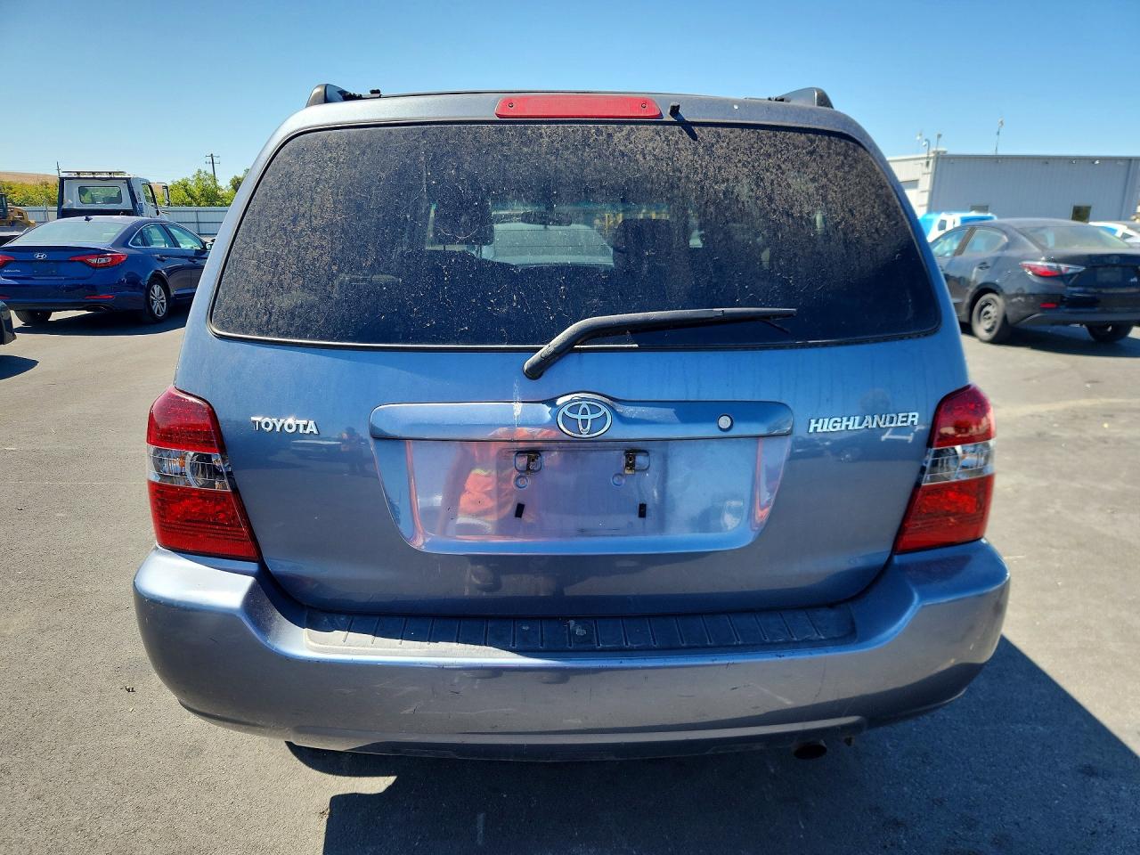 2004 Toyota Highlander Base Синий vin: JTEGD21A040105015