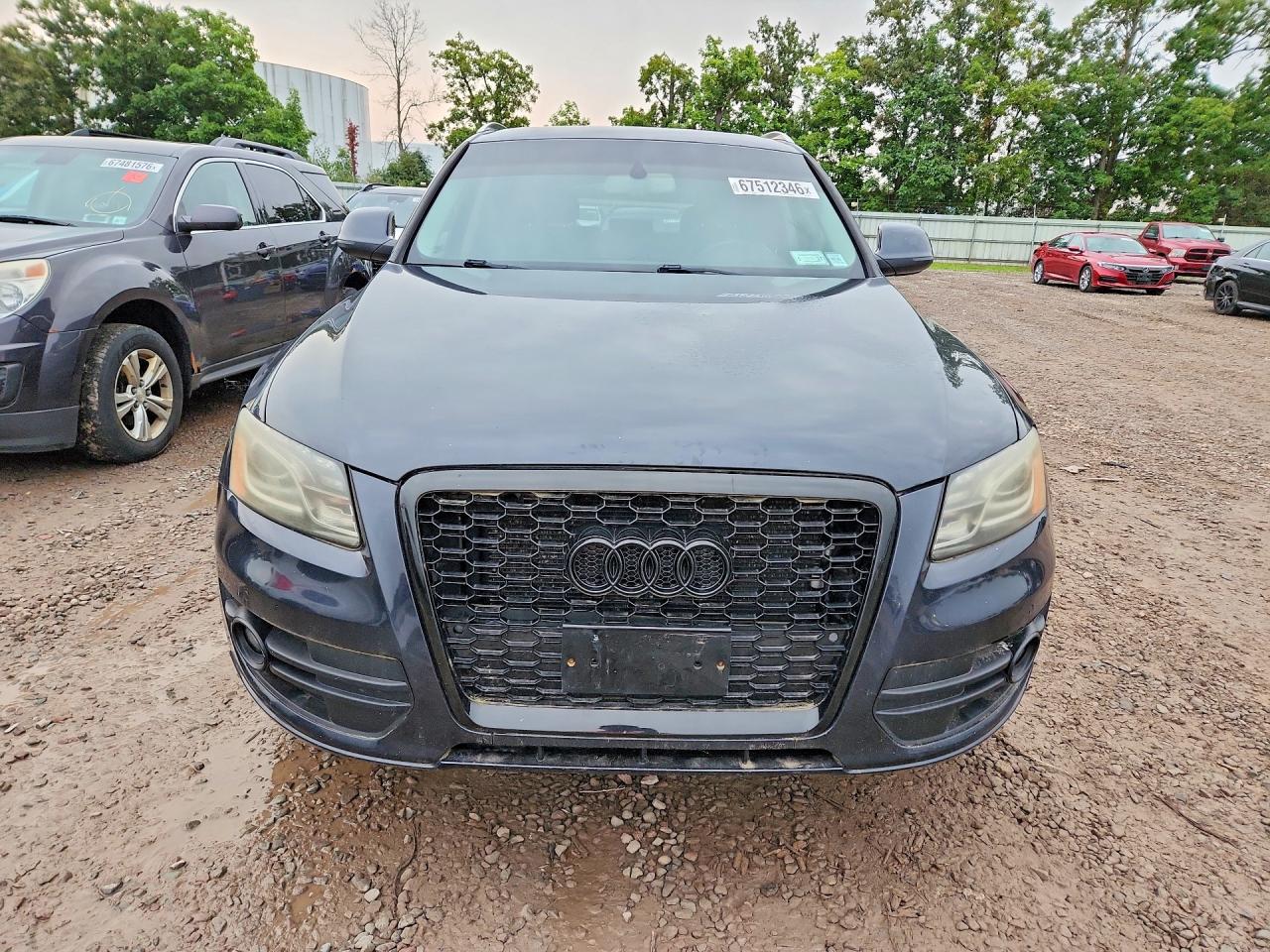 2012 Audi Q5 Premium Plus Blue vin: WA1LFBFP6CA124777