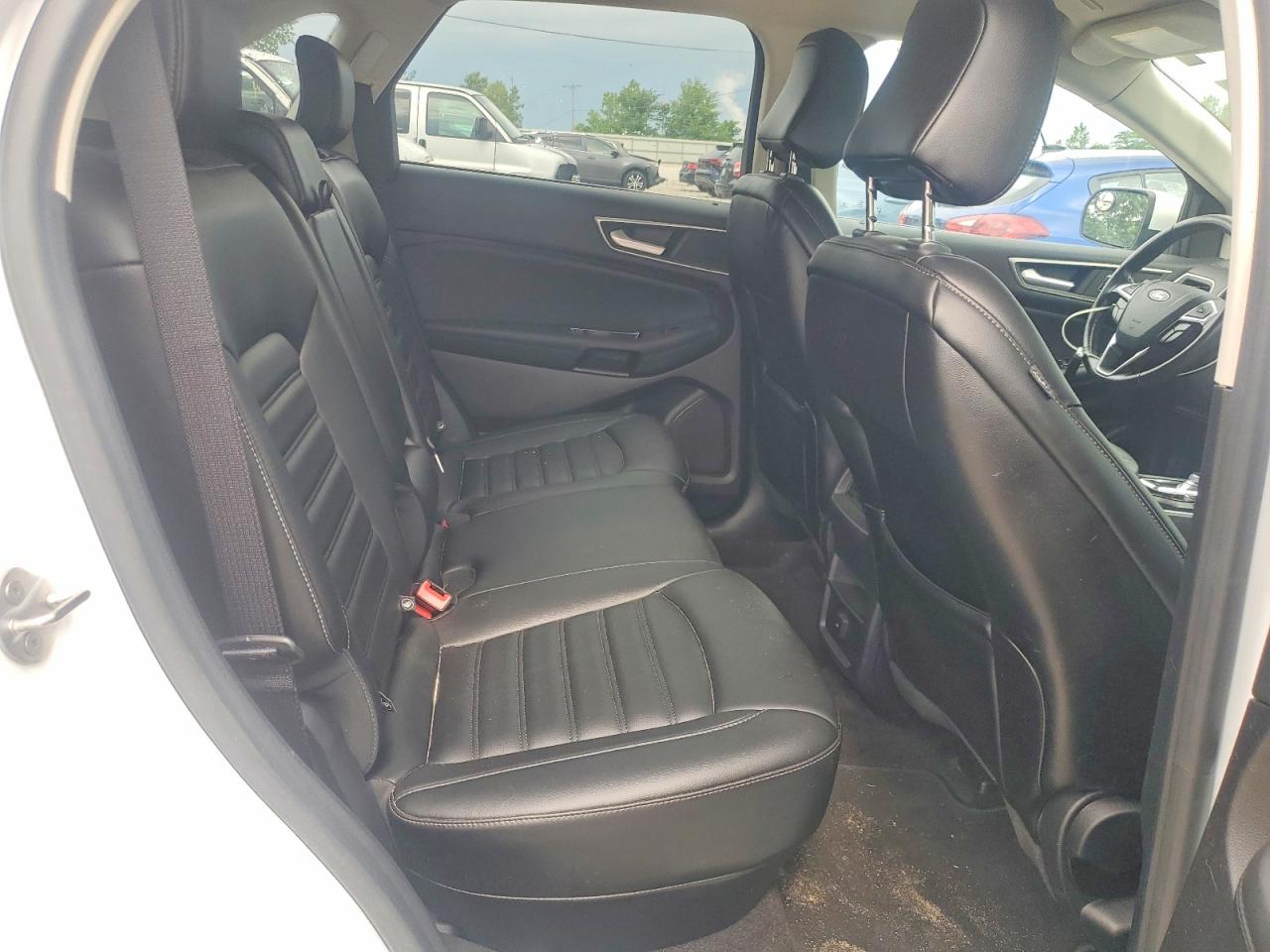 2020 Ford Edge Sel White vin: 2FMPK4J9XLBB20660