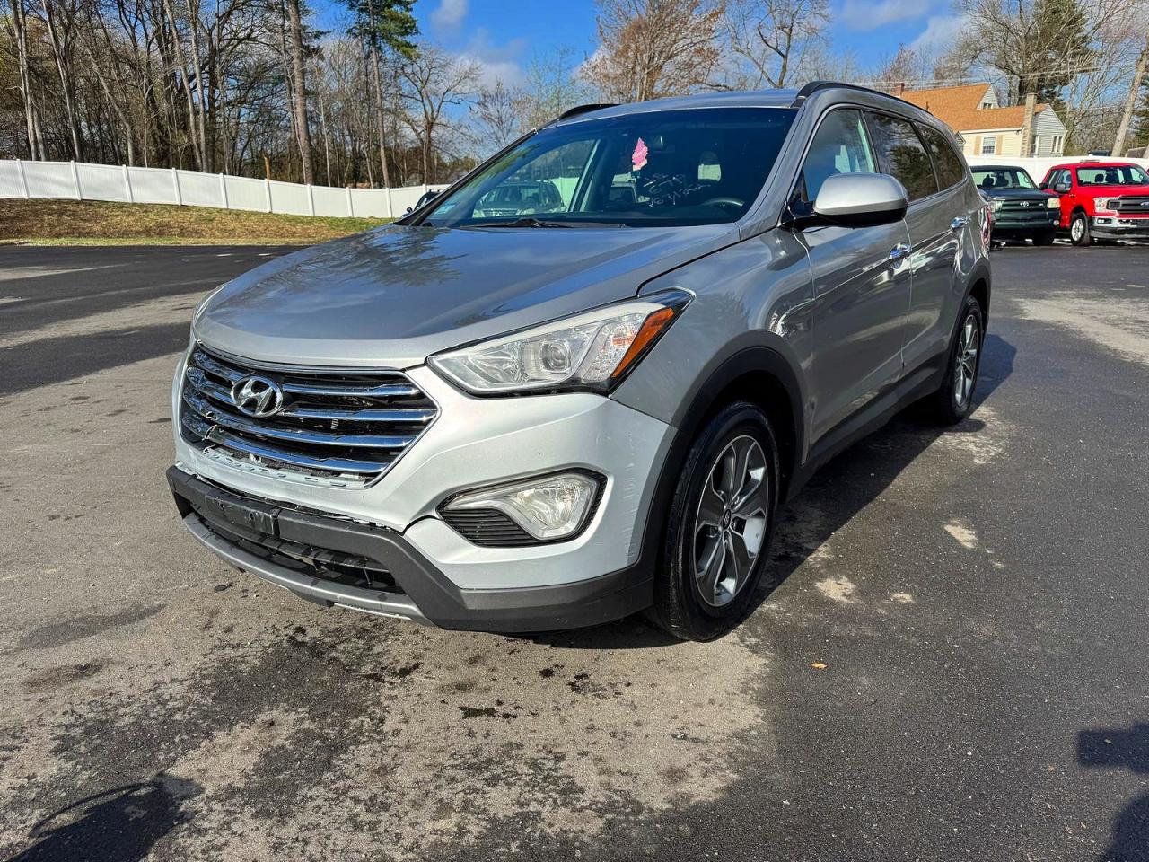 2015 Hyundai Santa Fe Gls Silver vin: KM8SMDHF6FU119682