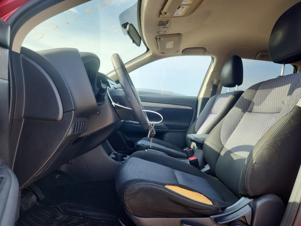 2015 Mitsubishi Outlander Es Red vin: JA4AD2A31FZ003694