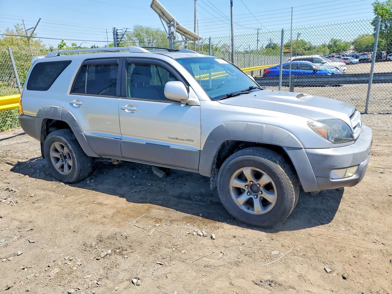 2003 Toyota 4runner Sport Edition Silver vin: JTEBT14R738003607