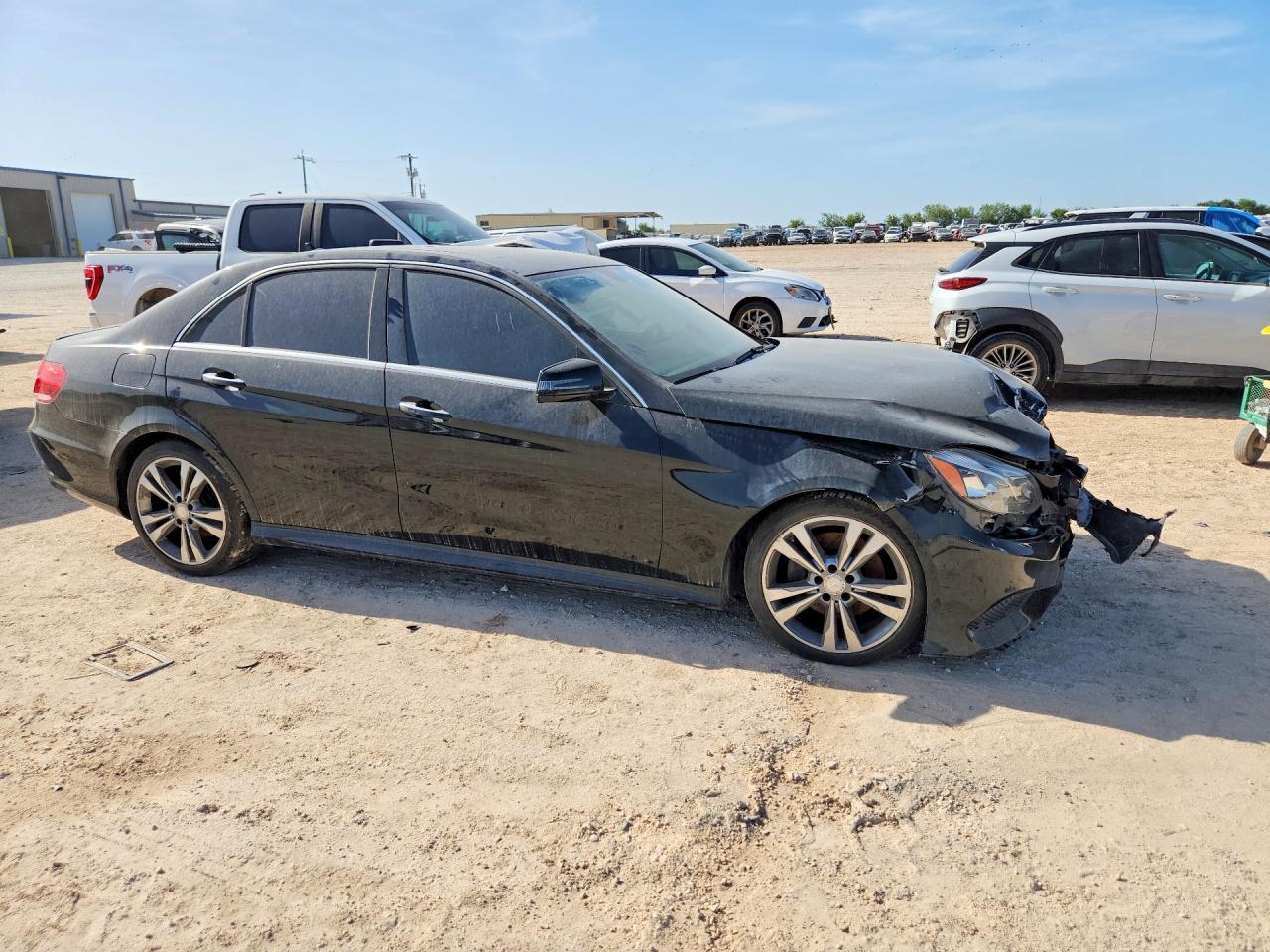2014 Mercedes-benz E 350 Black vin: WDDHF5KB6EA895546