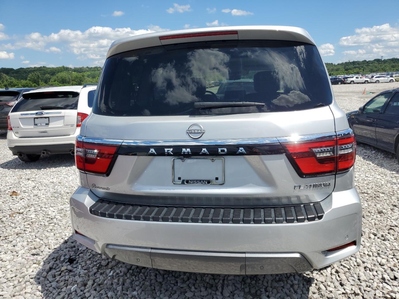 2021 Nissan Armada Platinum Silver vin: JN8AY2DB5M9791328