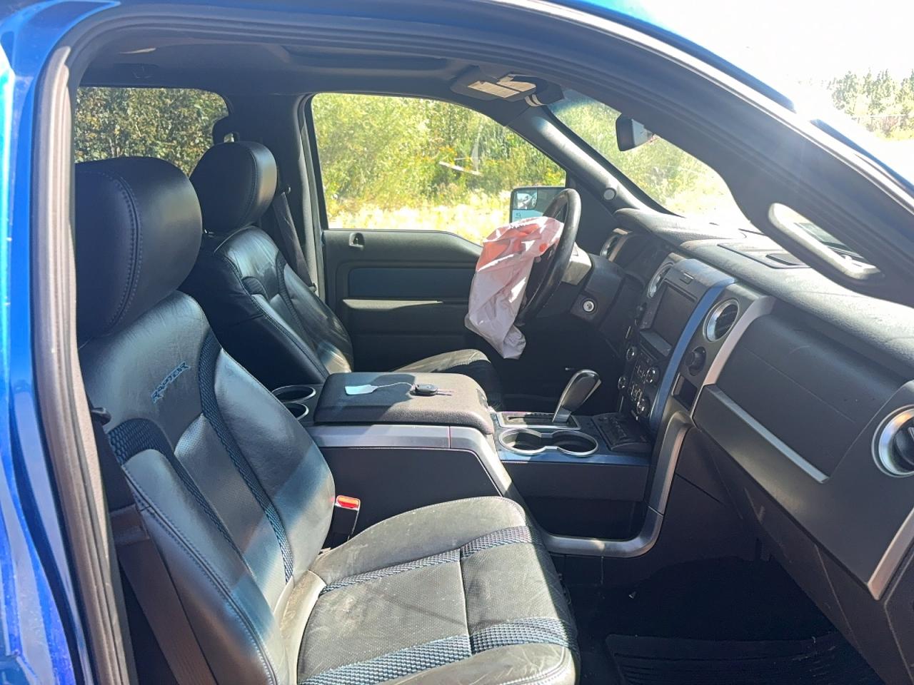 2013 Ford F150 Svt Raptor Blue vin: 1FTFW1R67DFB78755