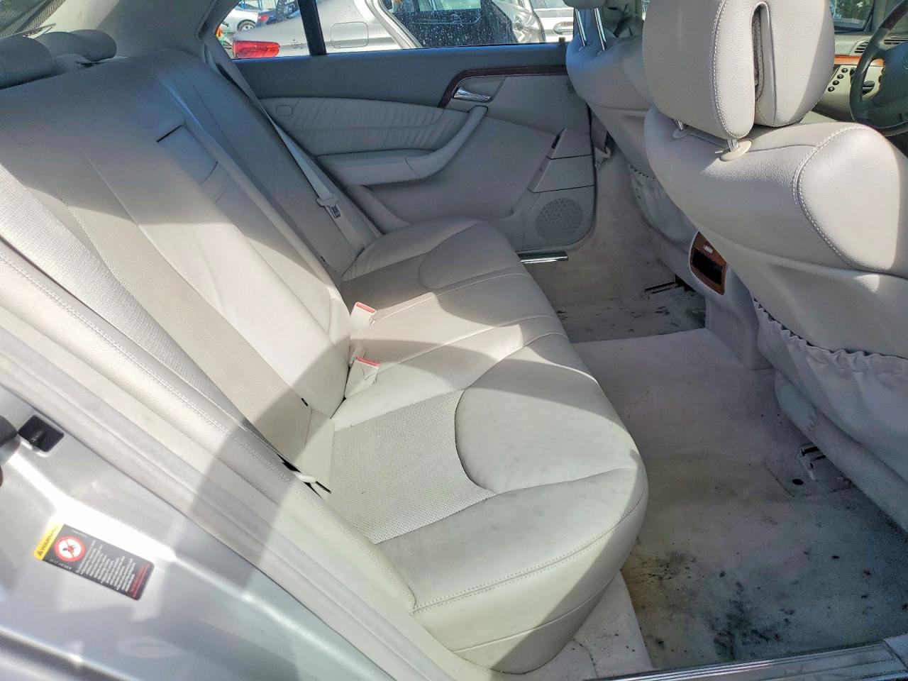 2006 Mercedes-benz S 430 Silver vin: WDBNG70J56A464891