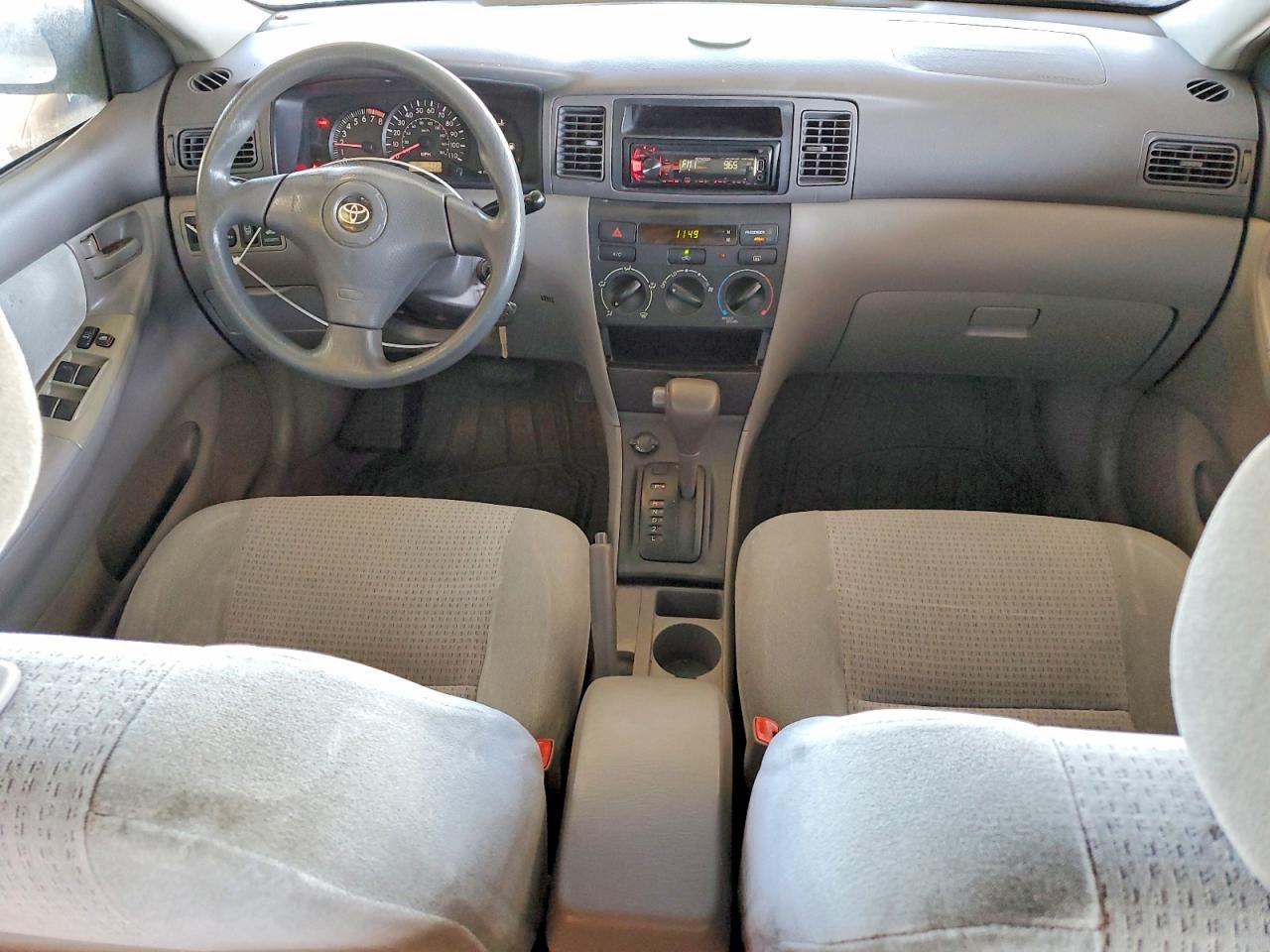 2008 Toyota Corolla Ce Gray vin: 1NXBR32E58Z953585