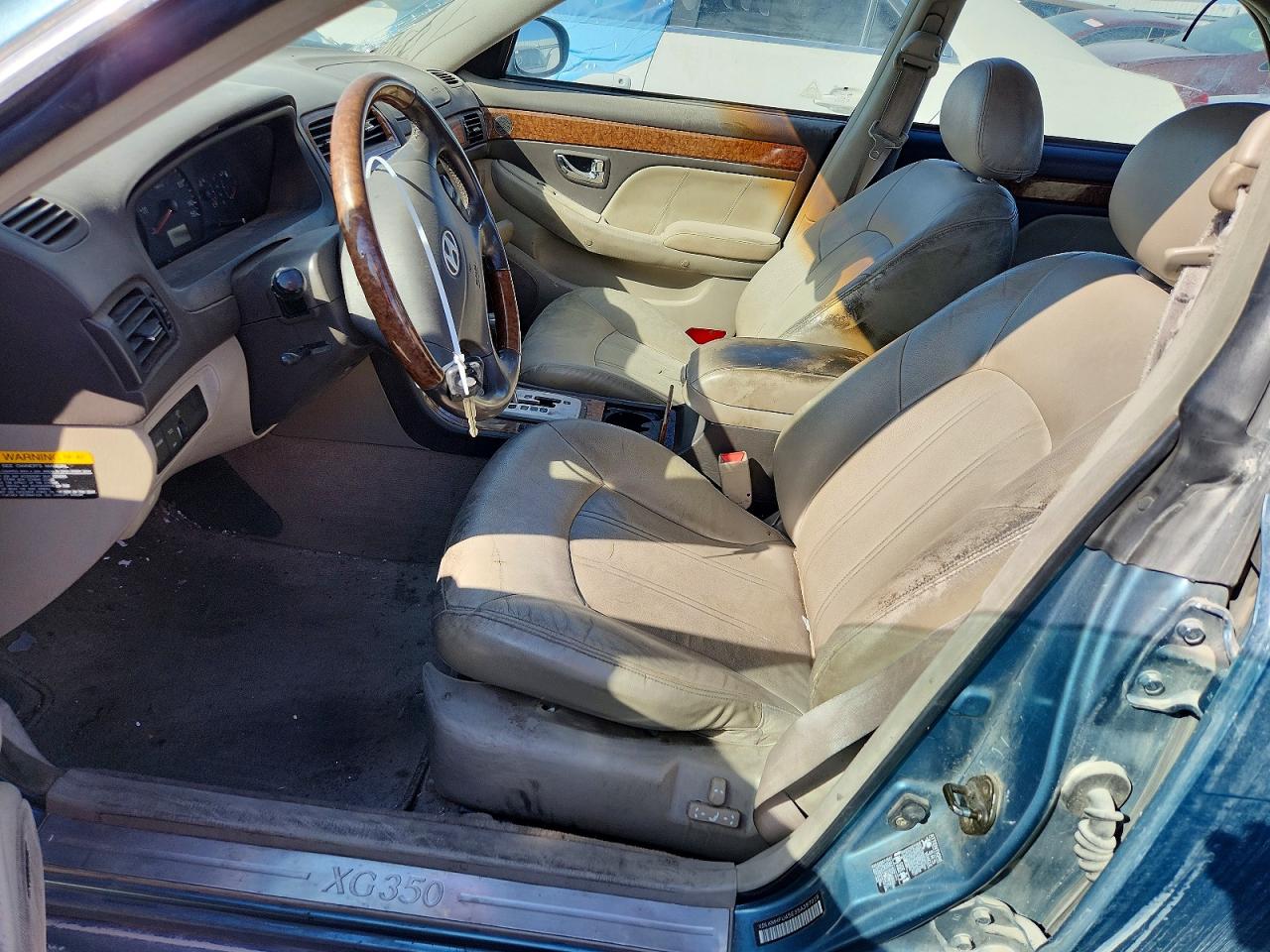 2005 Hyundai Xg 350 Blue vin: 387019