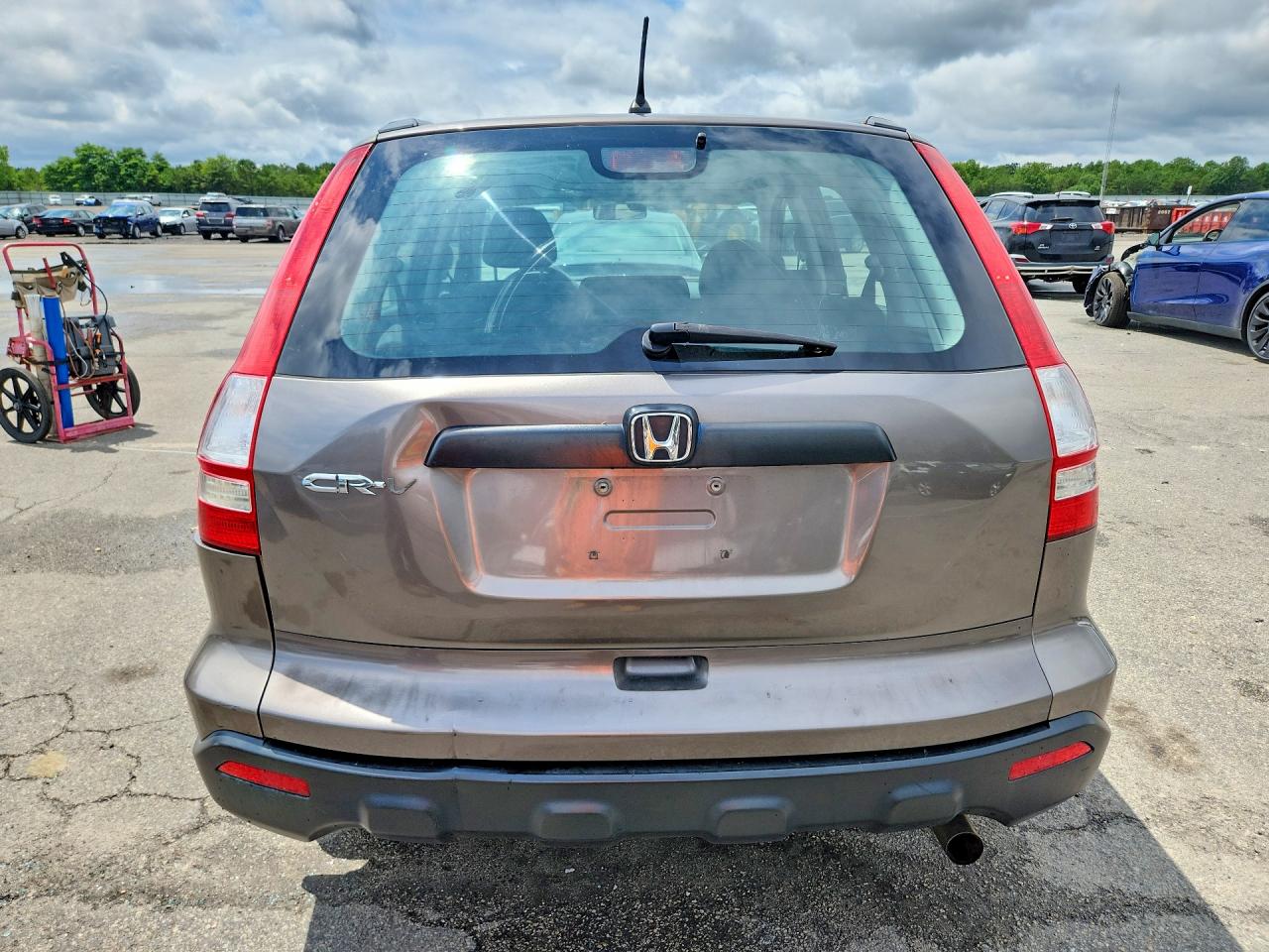 2009 Honda Cr-v Lx Brown vin: 5J6RE48329L033229