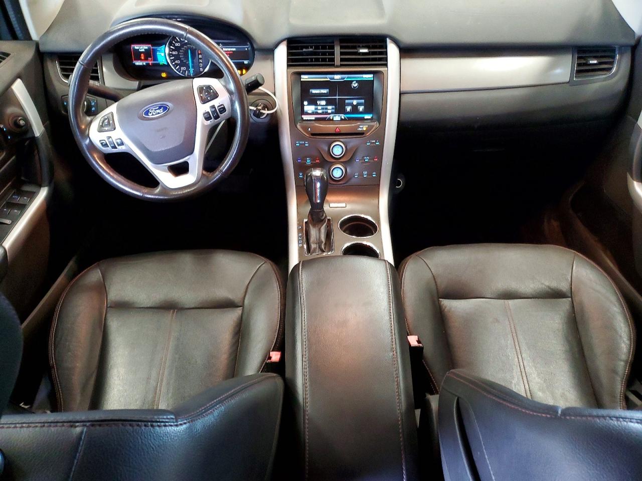 2014 Ford Edge Sel Red vin: 2FMDK3JC6EBB62612