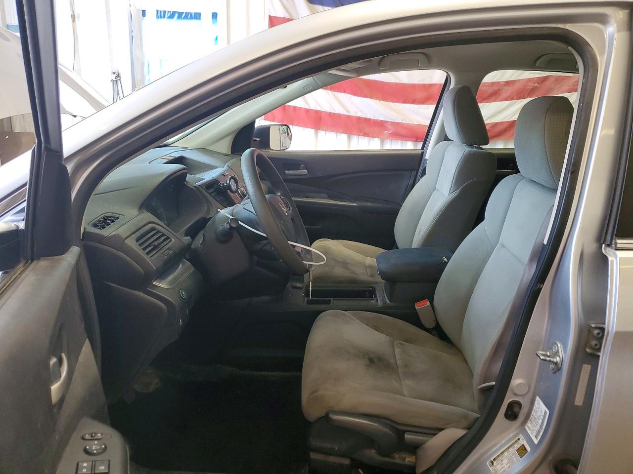 2015 Honda Cr-v Lx Silver vin: 5J6RM4H35FL110500