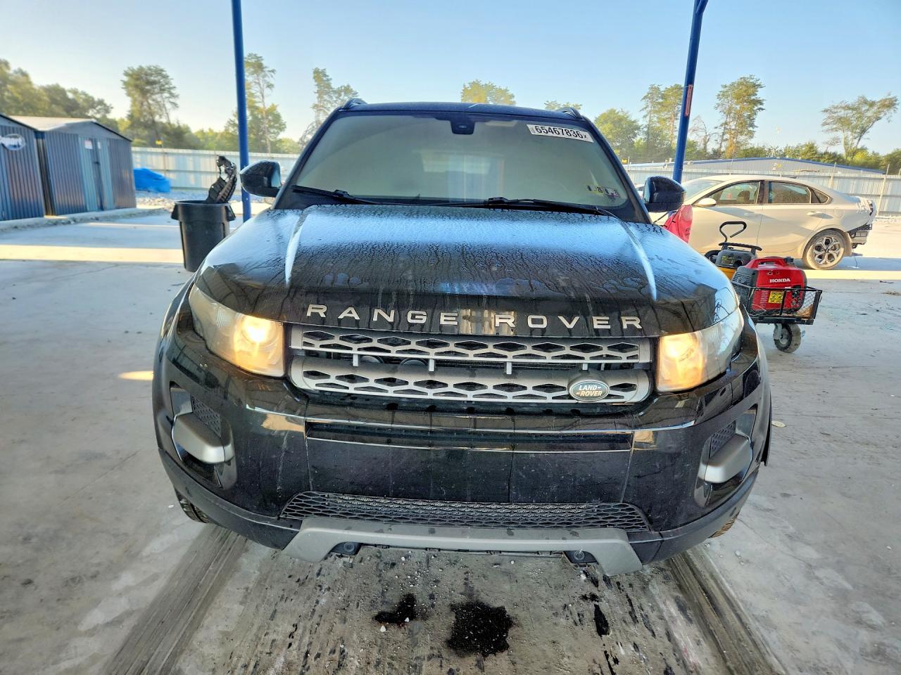 2014 Land Rover Range Rover Evoque Pure Black vin: SALVN2BGXEH904971