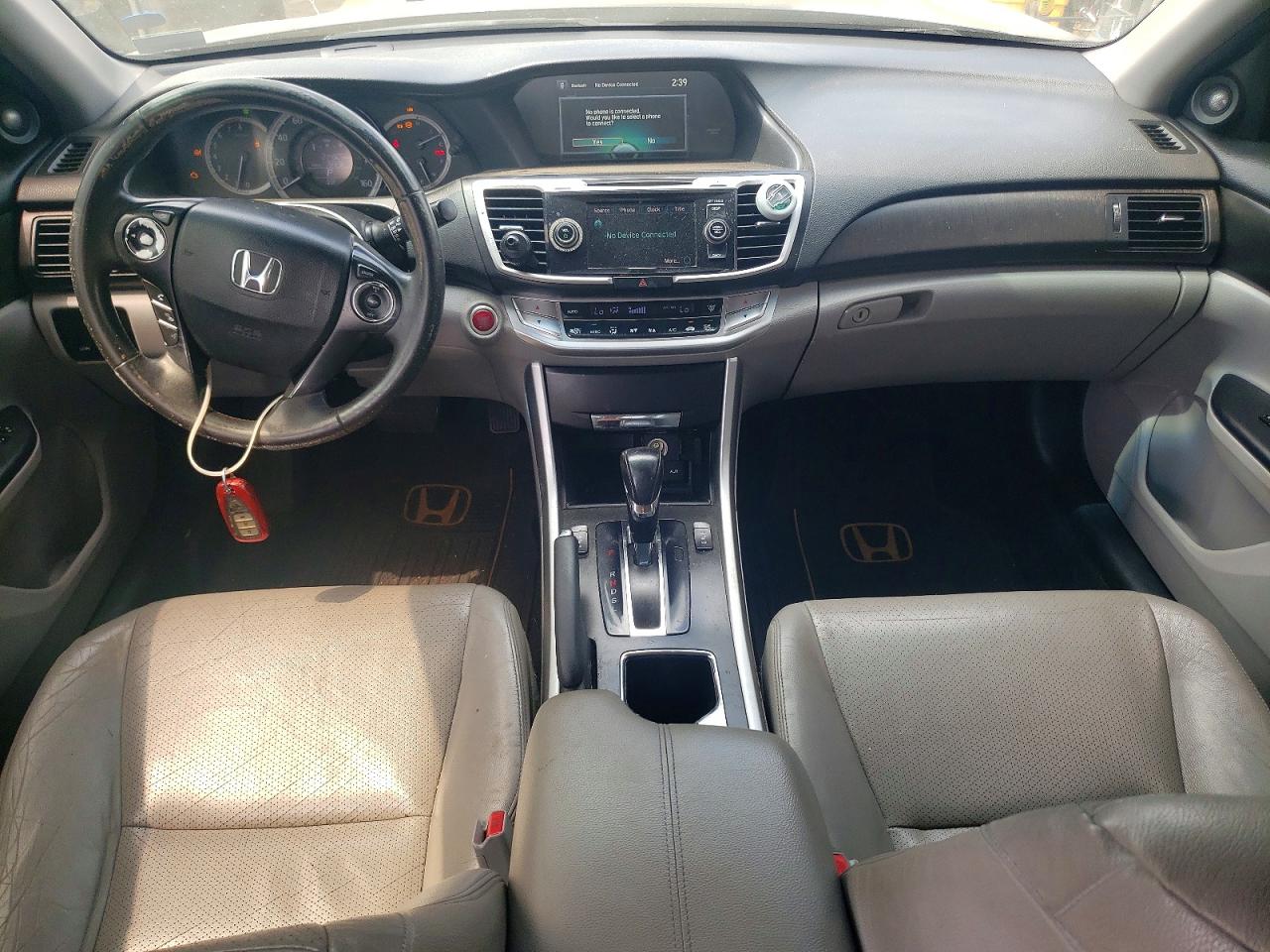 2015 Honda Accord Exl Blue vin: 1HGCR2F84FA050495