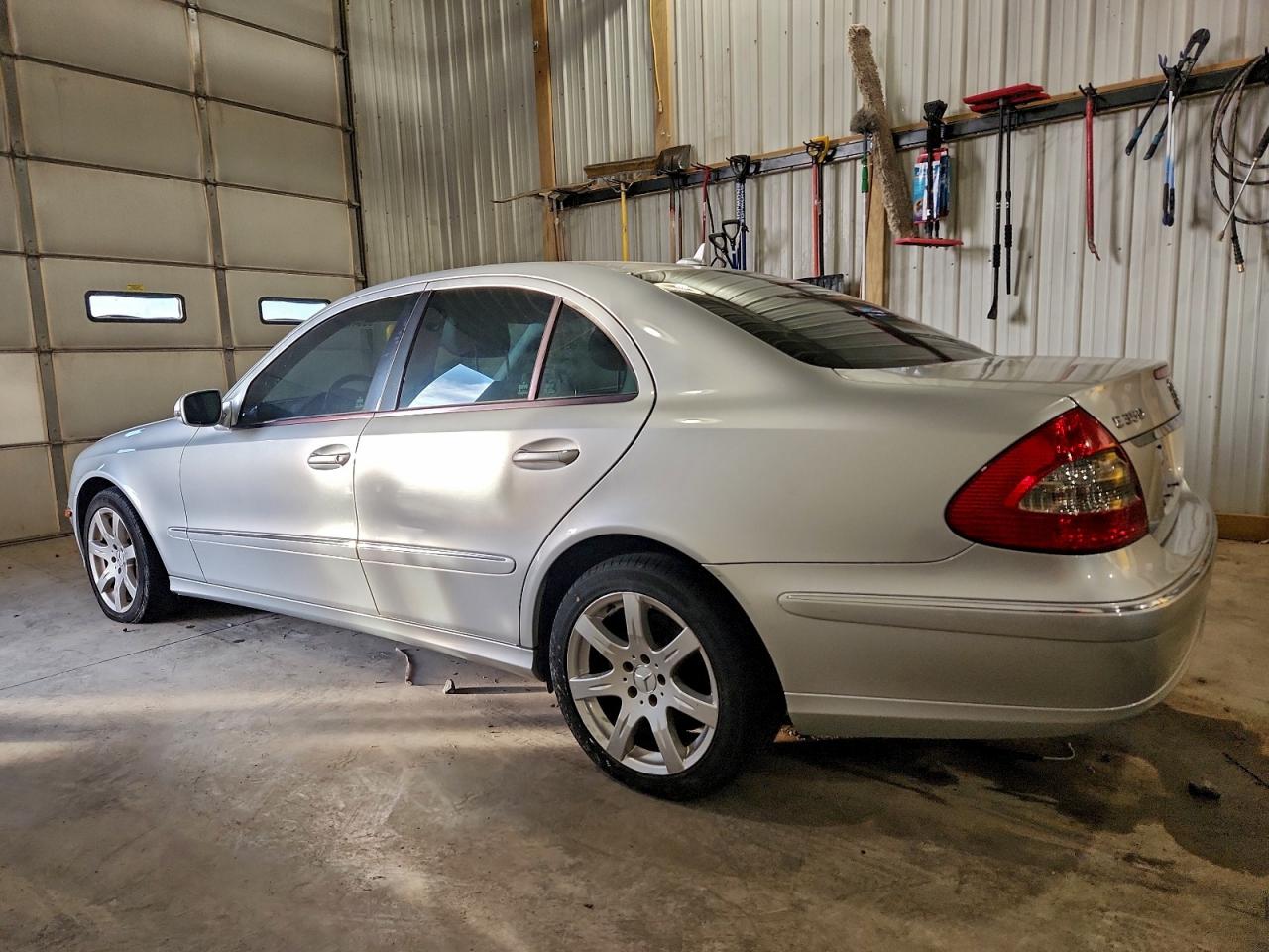 2007 Mercedes-benz E 350 4matic Silver vin: WDBUF87X77X210208