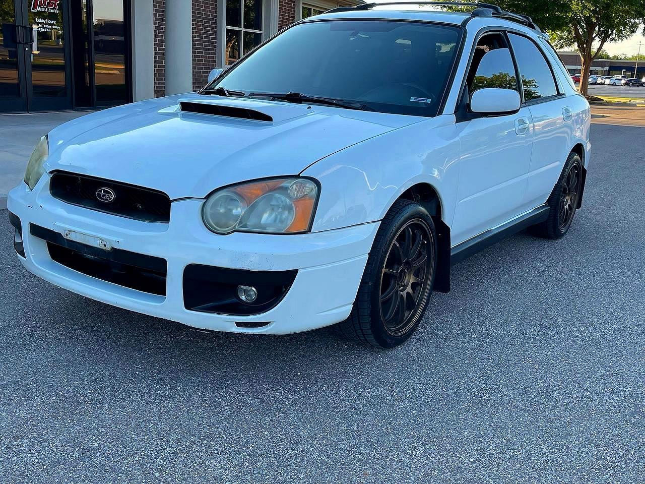 2004 Subaru Impreza Wrx White vin: JF1GG296046305464