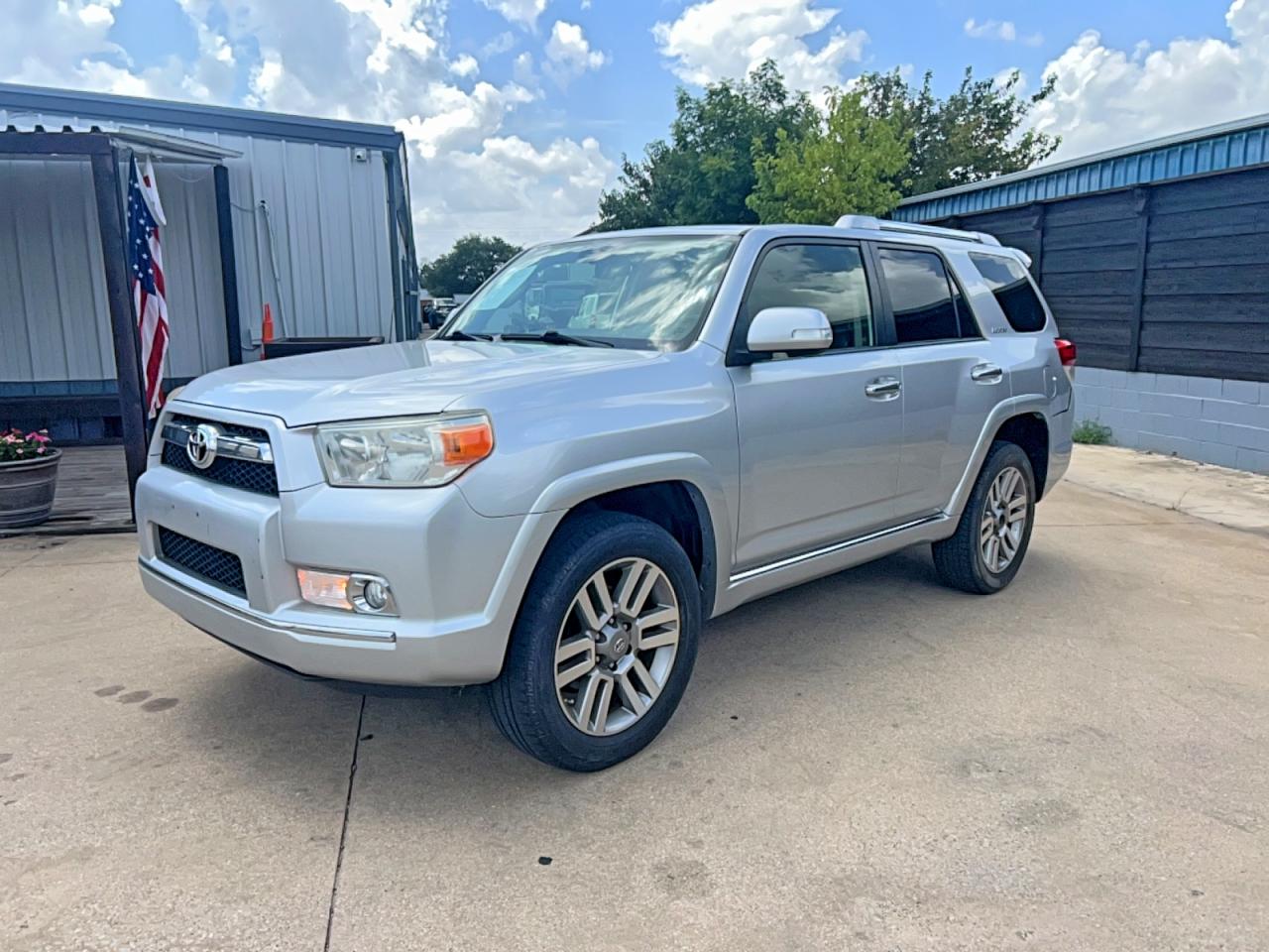 2012 Toyota 4runner Limited Silver vin: JTEZU5JR3C5036631