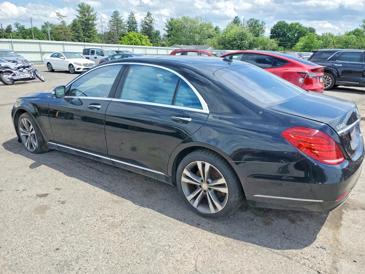 2015 Mercedes-benz S 550 4matic Black vin: WDDUG8FB7FA156100