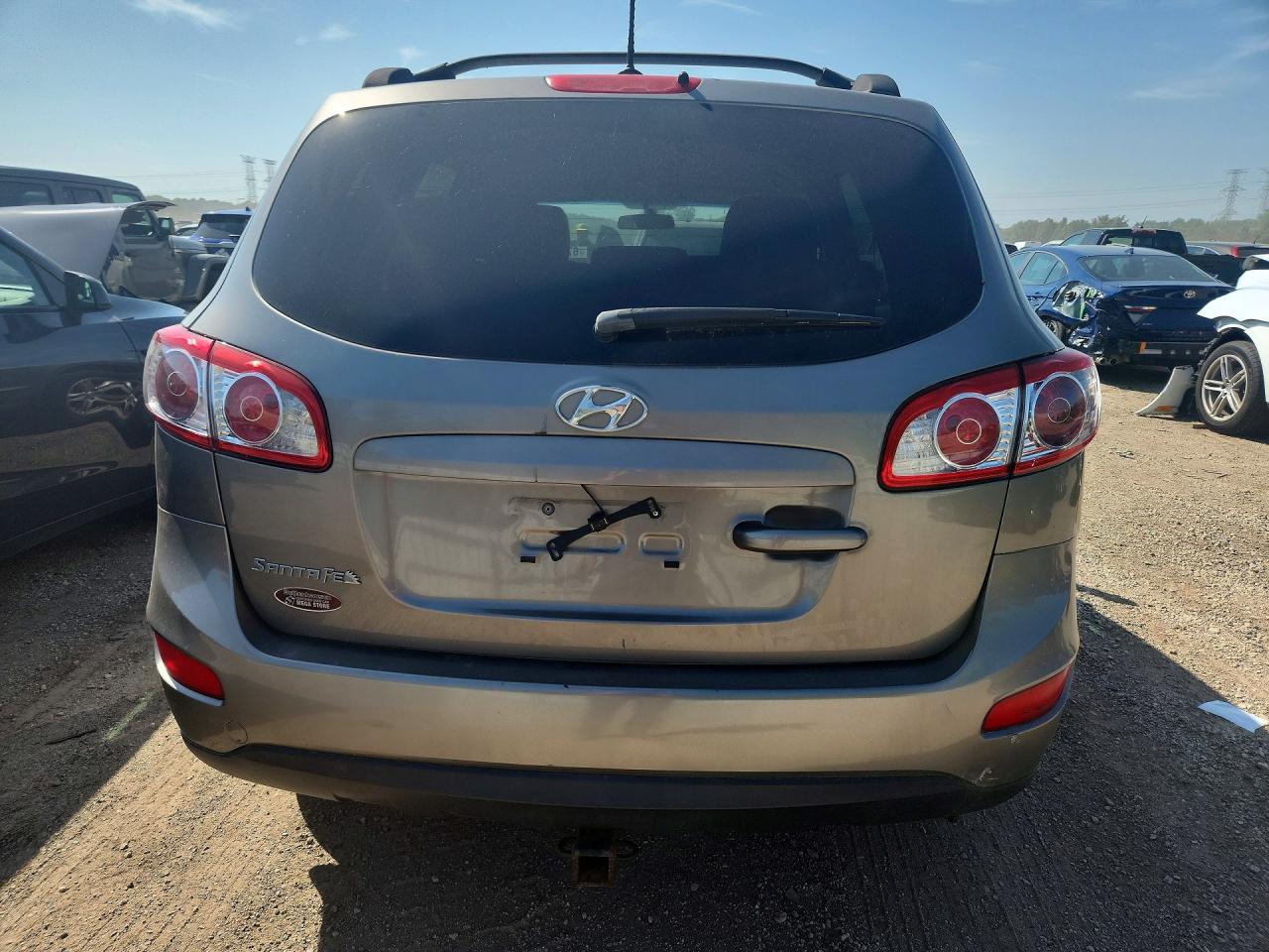 2012 Hyundai Santa Fe Gls Серый vin: 5XYZG4AG8CG147655