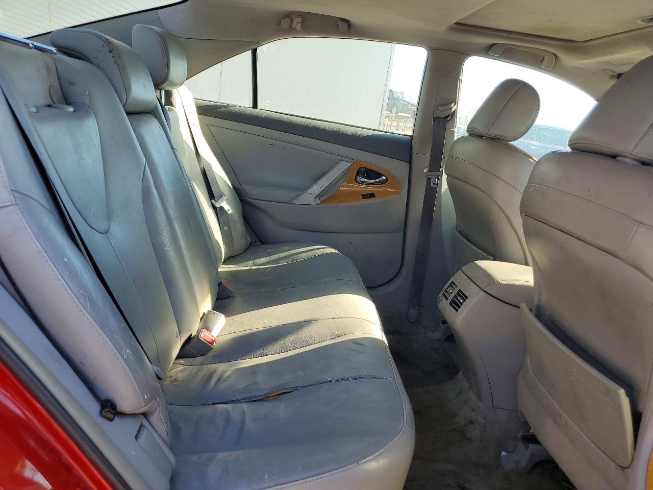 2007 Toyota Camry Xle V6 Red vin: 4T1BK46K87U011572