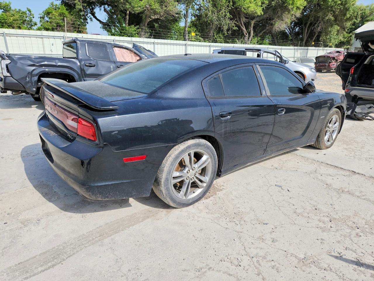 2013 Dodge Charger R/t Black vin: 2C3CDXDT8DH738827