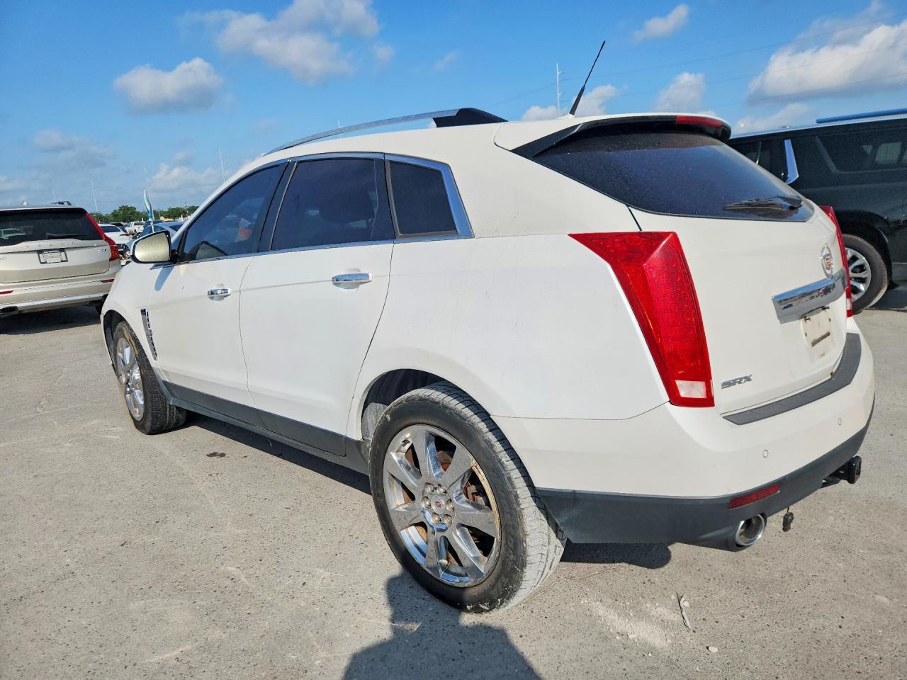 2010 Cadillac Srx Premium Collection White vin: 3GYFNCEY9AS608020