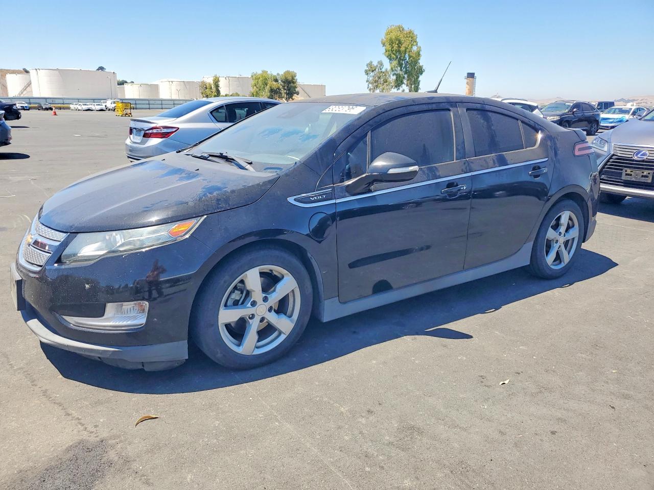 2014 Chevrolet Volt Black vin: 1G1RF6E49EU165896