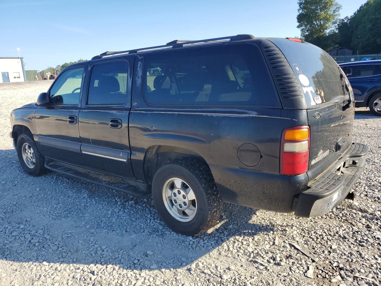 2002 Chevrolet Suburban K1500 Black vin: 1GNFK16Z22J156867