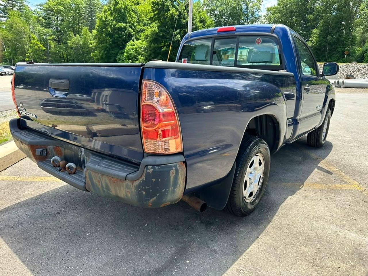 2008 Toyota Tacoma Base Blue vin: 5TENX22N28Z550415