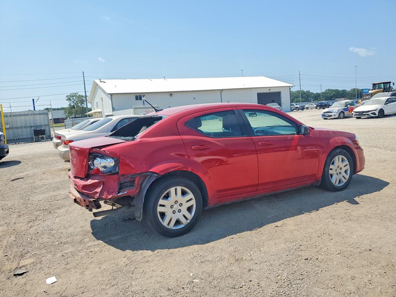 2013 Dodge Avenger Se Red vin: 1C3CDZAB7DN729714