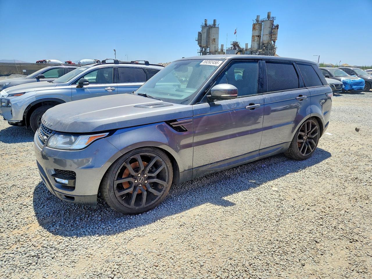 2015 Land Rover Range Rover Sport Se Gray vin: SALWG2VF3FA538900