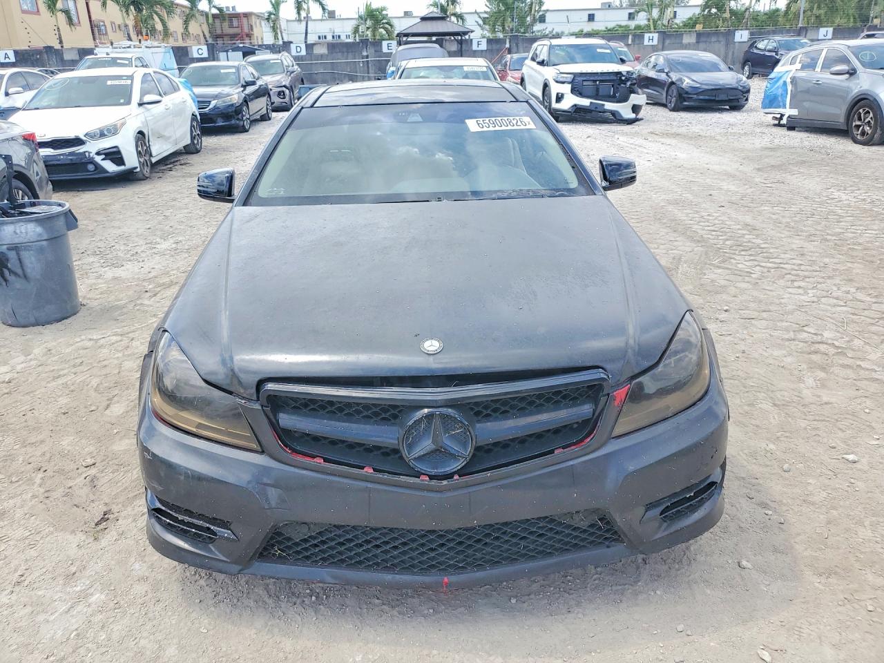 2013 Mercedes-benz C 250 Black vin: WDDGJ4HBXDG005282