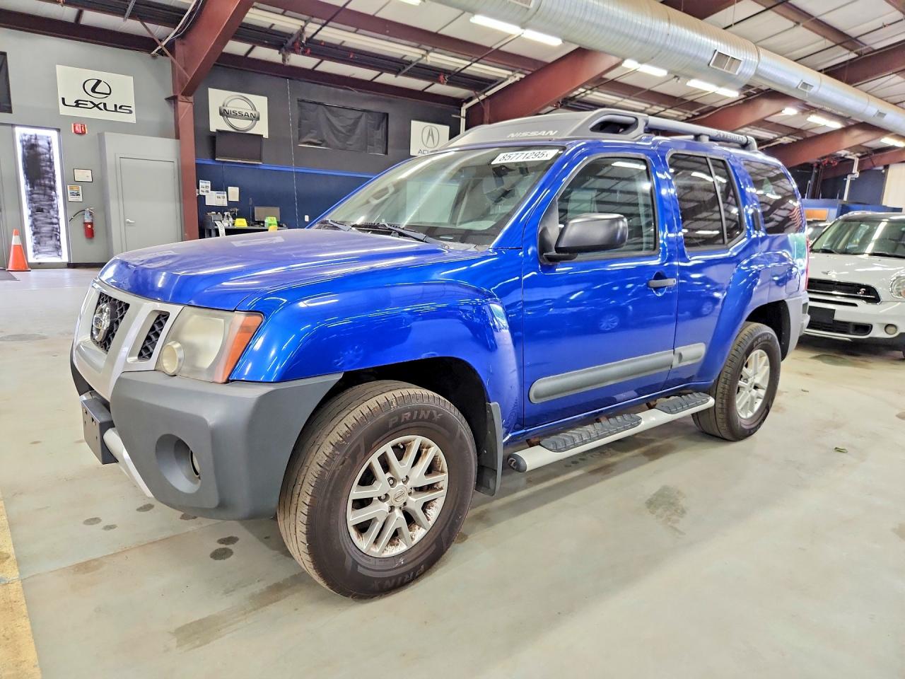 2015 Nissan Xterra S Blue vin: 5N1AN0NW3FN650550