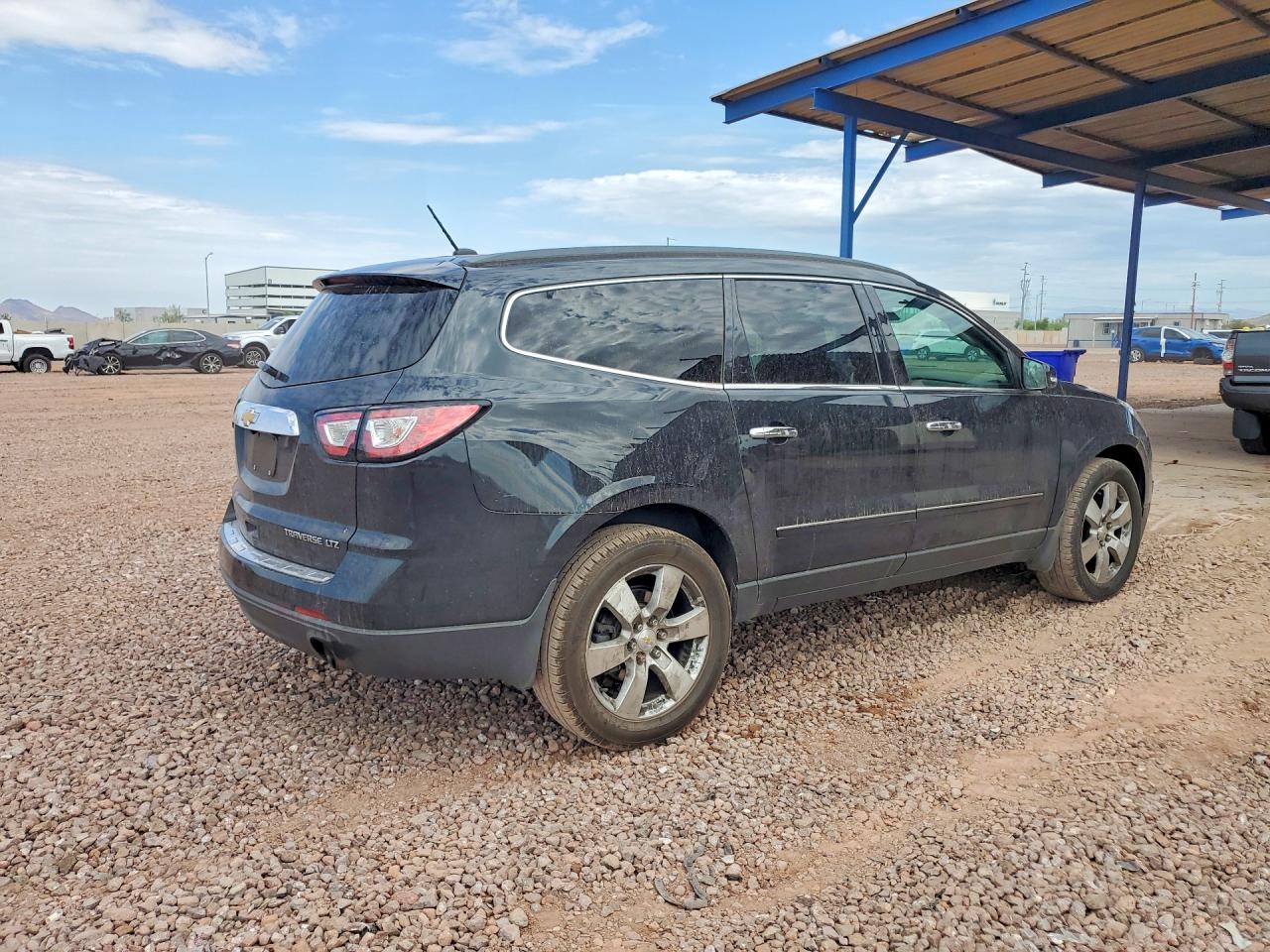 2014 Chevrolet Traverse Ltz Черный vin: 1GNKVJKD5EJ333707